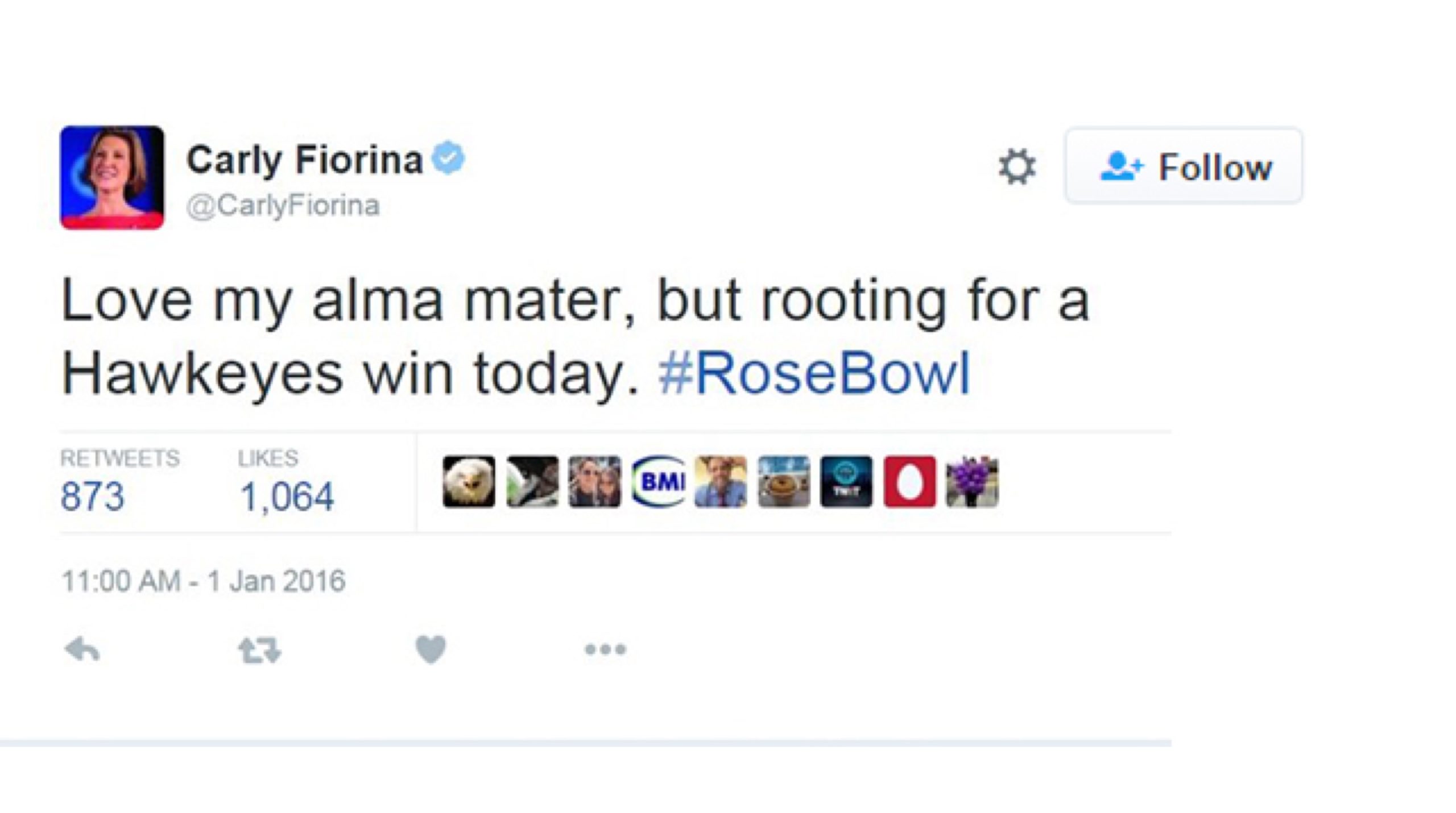 blog-banner-Keep it Sincere Stupid – How @CarlyFiorina #RoseBowl Tweet redefined KISS