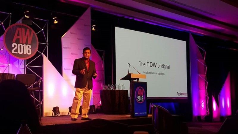 Sudhir Kulkarni at Appian World Conference