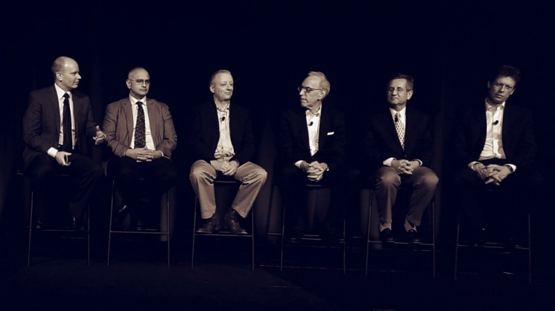 Anand with Chris and Panel