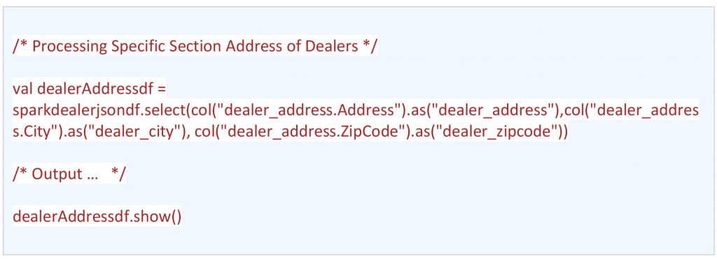 Reading a specific section of JSON