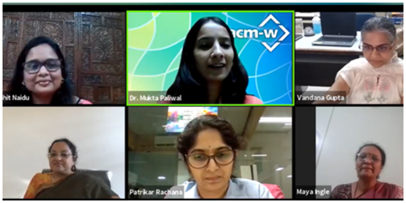 Panelist of ACM-WiC 2020