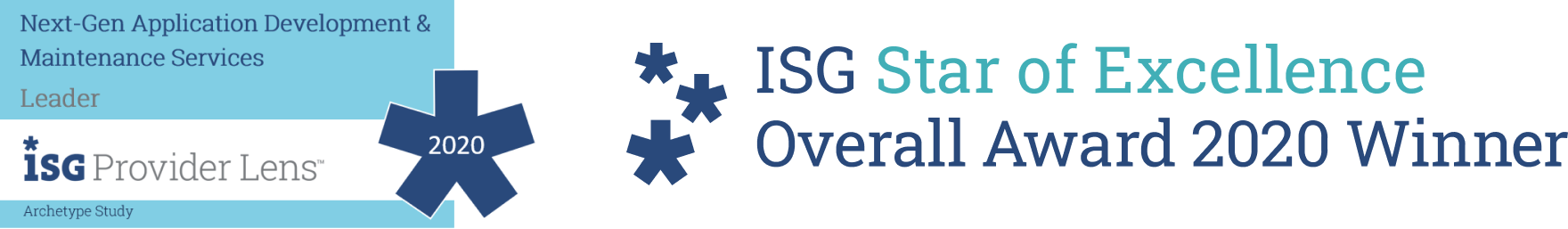 ISG Provider Lens™ 2020– ISG Star of Excellence Award 2020