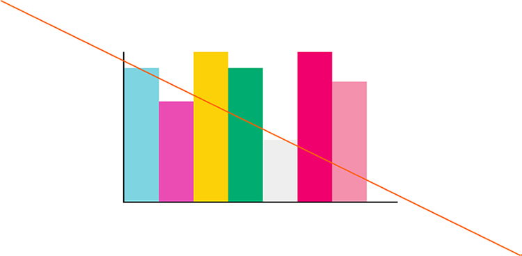 Don’t use colors that are not in persistent guidelines document