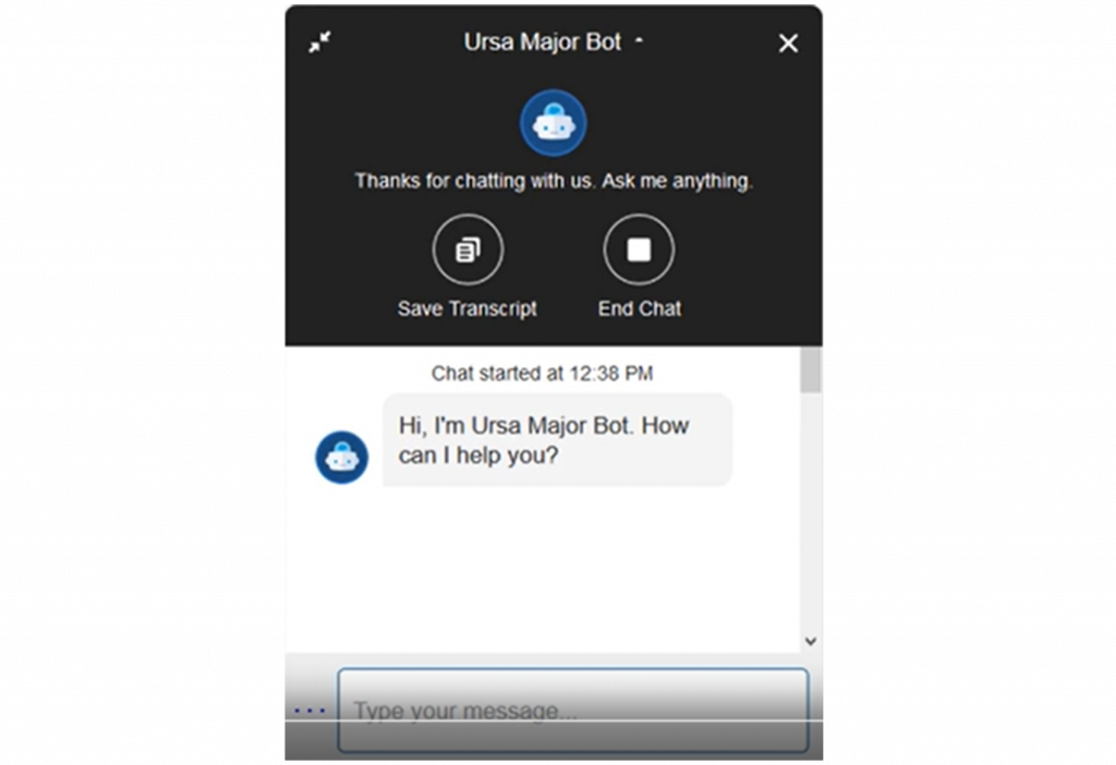 Einstein Bot in action