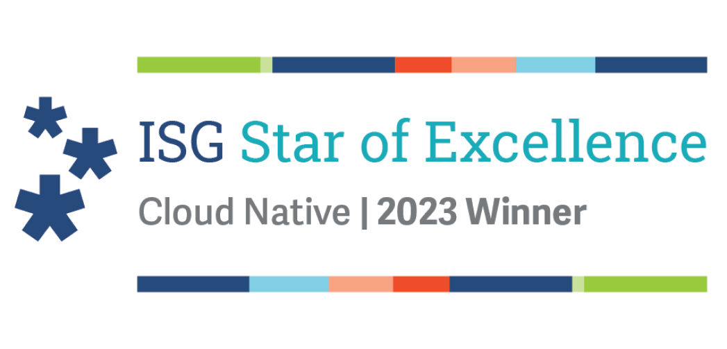 ISG Star of Excellence Cloud Native 2023