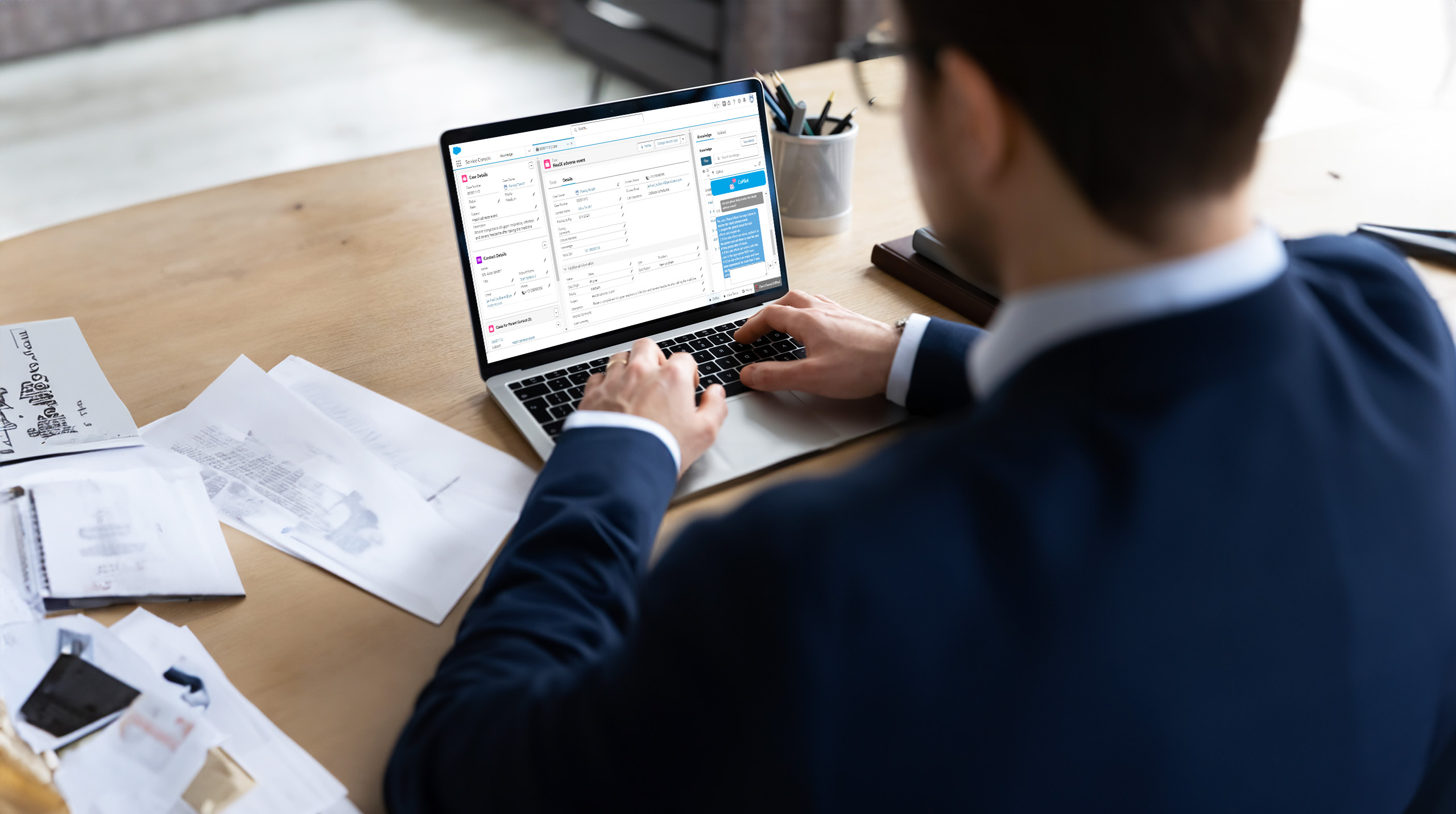 Persistent’s GenAI Chatbot powered by Einstein Copilot