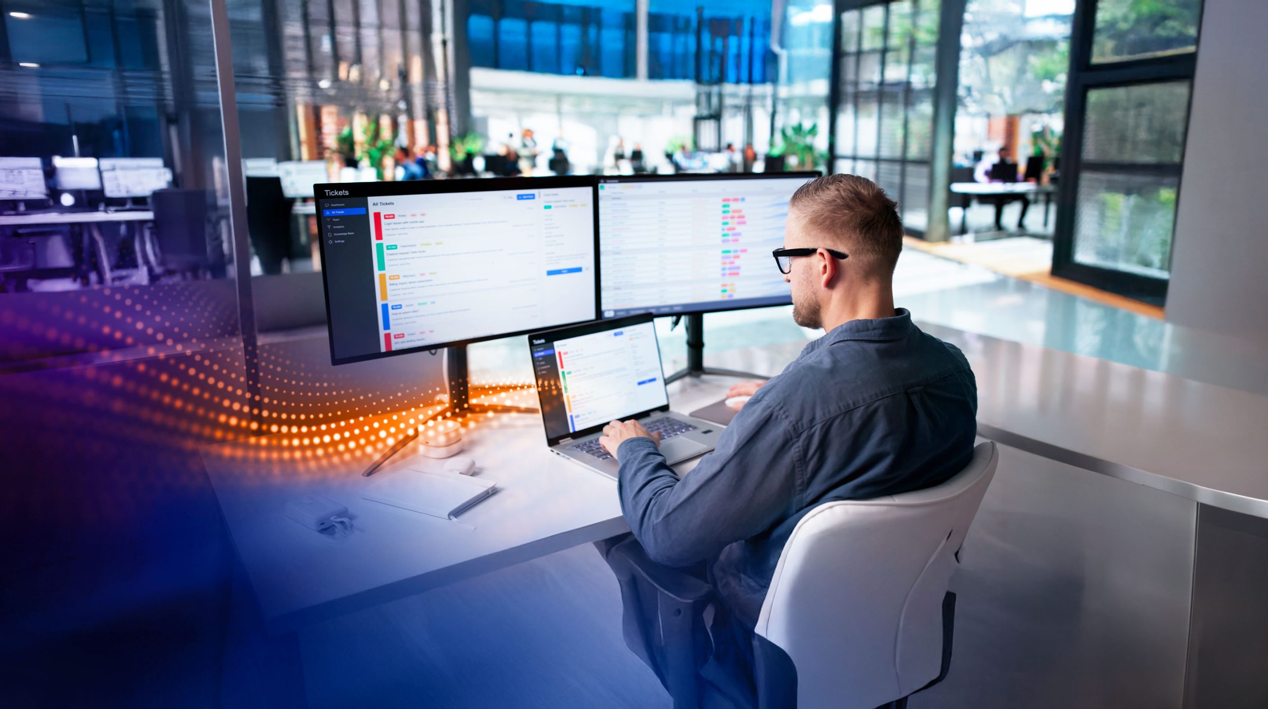 In-Product Self-Service Transformation Case Study